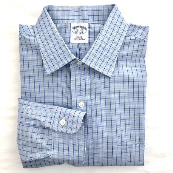 Brooks Brothers Other - Brooks Brothers Slim Fit Non-Iron Shirt- 16.5/32